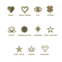 Load image into Gallery viewer, GLAM. Personalized Leather iPhone Case - Dore/Gold